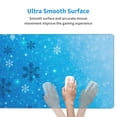 thumbnail image 4 of Sikiie Winter With Snowflakes Mouse Pad, 16x29.5 Mousepad Desk Mat in Anti-Slip Rubber Mousepads Mat for Game Office Laptop Computer, 4 of 8