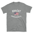 thumbnail image 1 of Dracut Massachusetts Patriot Men's Cotton T-Shirt, 1 of 1