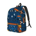 thumbnail image 2 of Yiaed Funny Steam Train Print Backpack, Premium Laptop Backpack, Travel Backpack for Women, Lightweight Backpacks, Comfortable Back Pack-Small, 2 of 5