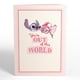 thumbnail image 3 of Tarjeta de felicitación Lovepop para el Día de San Valentín 3D de Disney Lilo Stitch, 3 of 6
