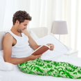 thumbnail image 5 of Hirioo Green Lizard for Men's PJ Pajama Pants Sleep Pants Men's Home Trousers with Pockets,S-3XL-XX-Large, 5 of 6