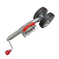 thumbnail image 4 of Double Roue de 8 Pouces Roue en Caoutchouc Solide Capacité 1500 Lbs Accessoires de Cric de Remorque de Caravane RV, Outil RV, 4 of 6