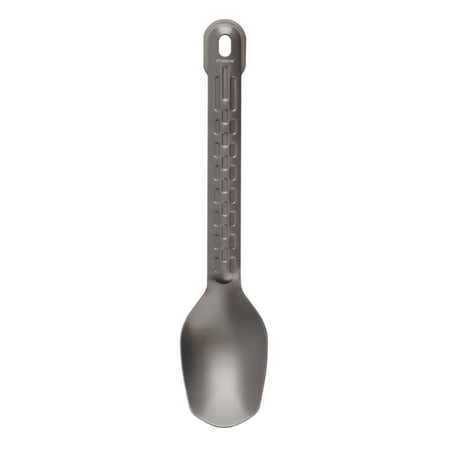 

ammoon Home Camping Hiking Backpacking Picnic Spoon Lightweight Cutlery with Nonslip Handle