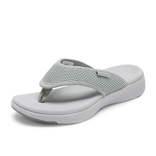 Sandalias DREAM PAIRS BREEZE-2 con Soporte para el Arco Gris Talla 6