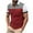 Wine, variant on Fnooota Mens Polo Shirts with Collar, Pullover Short Sleeve Stripe Casual Summer Shirts White Size 3XL