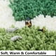 thumbnail image 3 of Alfombra de baño de microfibra con diseño de hojas verdes, fuerte absorción de agua, con parte trasera antideslizante en el interior de la puerta de entrada, para el suelo del baño, felpudo interior, 3 of 6