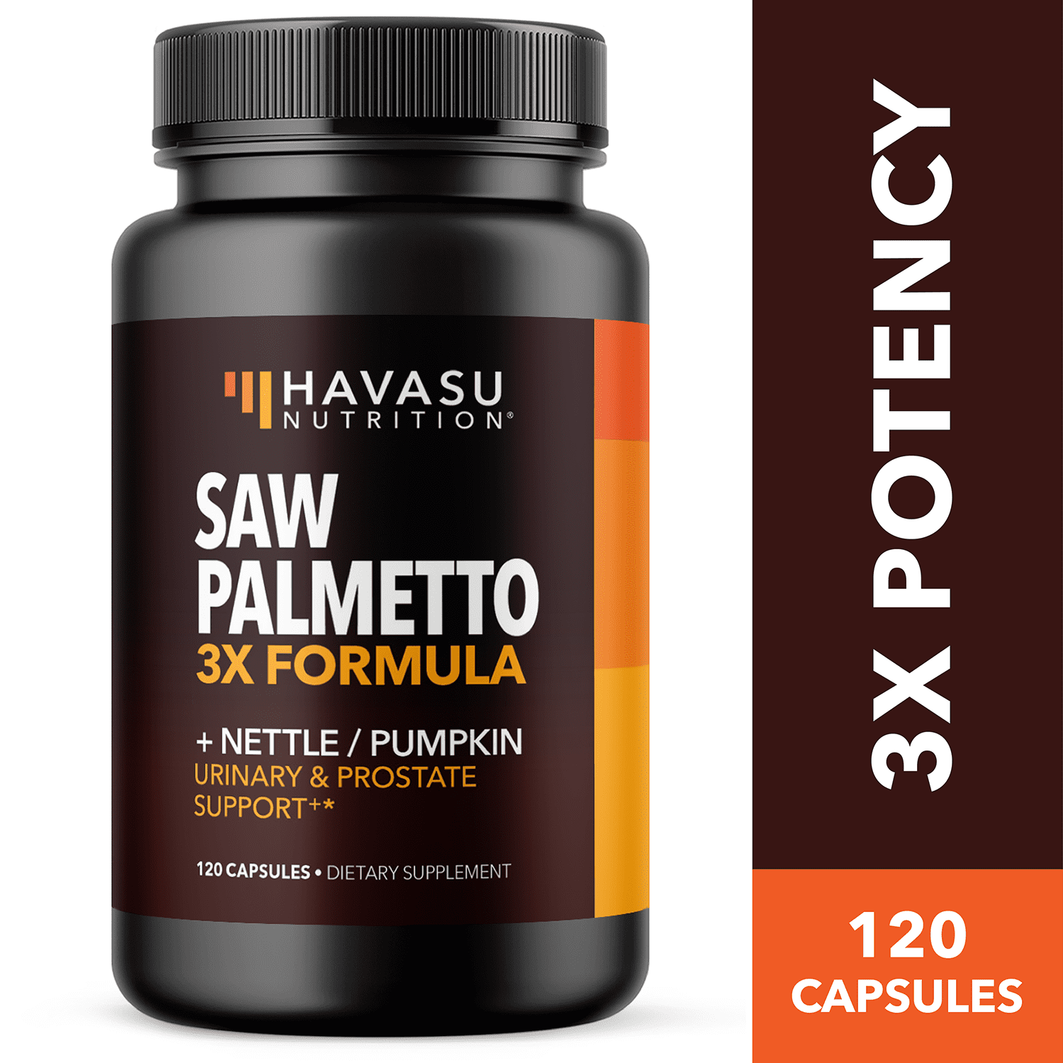 Havasu Vegan Saw Palmetto Prostate Supplement 3X Potency Stinging