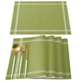 thumbnail image 2 of Solid Color Green Table Runner Home Wedding Decor Table Flag Mat Table Centerpieces Decoration Party Dining Long Tablecloth, 2 of 6