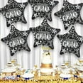thumbnail image 6 of PMU Graduation Congrats Grad Star Black 18 Inch Mylar Balloon Pkg/25, 6 of 7