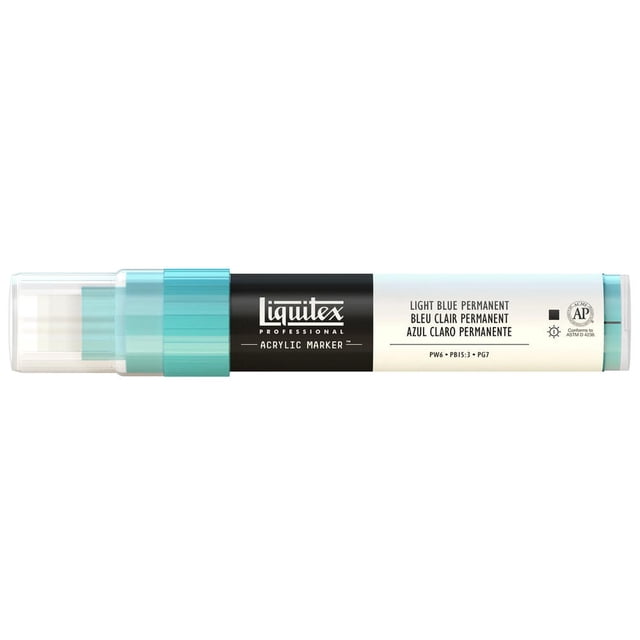 Marcador Punta Gruesa Liquitex azul