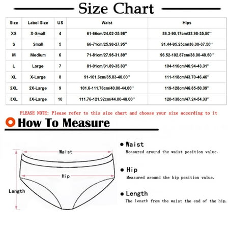 XFYSSS Fashion Women s Underwear Plus Size Underwear Women s High Waist Underwear Women Cotton High Waist Panties