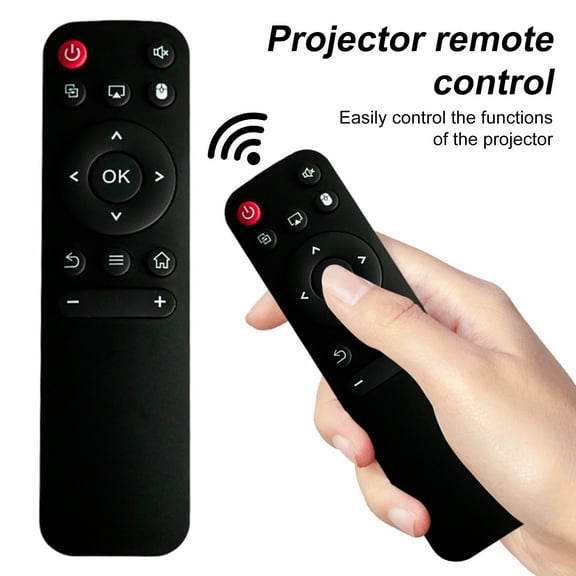 tasrioml Projector Remote Control High Sensitivity Infrared Technology Lightweight Universal Smart Remote Control for HY320/HY320mini/HY300Pro