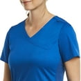 thumbnail image 4 of Maevn MATRIX Women's Curved Mock Wrap Scrub Top [XXS - 3XL, FREE SHIPPING], 4 of 5