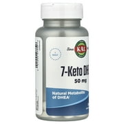 KAL 7-Keto DHEA 50 mg | Healthy Weight Management Support for Men & Women | ActivTab Rapidly Disintegrating Tablets | Lab Verified | 30 Tablets