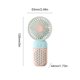 thumbnail image 3 of Mini Ventilador Mano Con Carga USB Pequeño Y Lindo Portátil para Oficina en Casa () Azul, 3 of 3