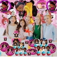 thumbnail image 6 of Boss Baby Africa Girl Party Supplies Decor Tableware Backdrop Banner Cake Topper Balloons Birthday Decorations, 6 of 7