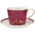 thumbnail image 2 of Sara Miller - Chelsea Collection Teacup and Saucer - Pink, 2 of 7