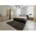 thumbnail image 5 of Ahgly Company Machine Washable Indoor Rectangle Abstract Gray Area Rugs, 2' x 5', 5 of 7