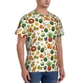 thumbnail image 5 of Rocae Lemon Fruits Vegetables for Men's Moisture-Wicking Crew Tee - T-Shirt for Sports, Outdoor Activities, and Casual WearXX-Large, 5 of 9
