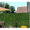 thumbnail image 3 of DearHouse Artificial Ivy Privacy Fence Wall Screen, 59x236.2inch Artificial Hedges Fence and Faux Ivy Vine Leaf Decoration for Outdoor Garden Decor, 3 of 8