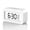 White, variant on DAYBETTER Square Digital Alarm Clock, USB charging Clock Mini , Bedside Clock with Night Light, Large Display, Snooze, Temperature, for Living Room, Bedroom, Office