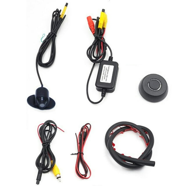Scienceny Universal Car Sideview Camera Video Recorder 720x480 IP67 Impermeable Conmutable HD Vista nocturna Conducción Videocámara Grabación Cámaras de salpicadero de coche Tipo 1 Scienceny VI015604-01B