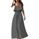 thumbnail image 2 of Women's Summer Strapless Maxi Dress Off The Shoulder Beach Cover-up Loose Fit, 2 of 2
