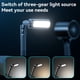 thumbnail image 3 of Sonducket Lámpara colgante para el cuello, ventilador, ventiladores de refrigeración, herramienta de iluminación, Mini ventiladores USB Estufas de camping Negro/4000 mAh, 3 of 6