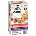 thumbnail image 1 of Quaker Yogourt Granola Bars Variety Pack, 40 × 35 g – Strawberry, Vanilla, Dark Chocolate Cherry & Blueberry, 1 of 5
