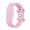 248mm Bright Pink, variant on Silicone Replacement Band for Fitbit Air Smartwatch, Lightweight Breathable Strap with Secure Hard-Shell Coating and Reverse Buckle, Soft Skin-Friendly Bracelet