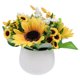 thumbnail image 1 of unbranded Planta Artificial Con Girasol Amarillo En Maceta Para Interior, 1 of 6