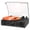Black, variant on TANLANIN Record Player with USB Recording, FM Radio & Bluetooth