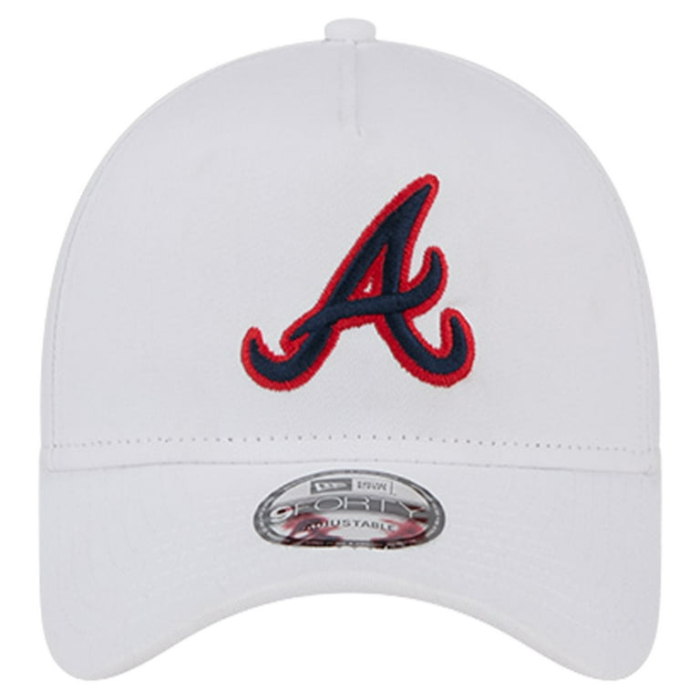 Casquette New Era 9Forty Atlanta Braves – Noir, Ajustable, Adulte Unisexe