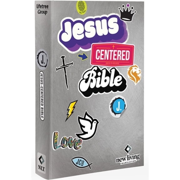 Pre-Owned Jesus-Centered Bible NLT, Softcover (Paperback) 1470776219 9781470776213