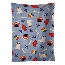 Carolines Treasures BB2640KTWL Dog House Collection Moscow Watchdog Kitchen Towel 15 X 28" multicolor