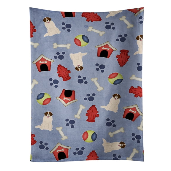 Carolines Treasures BB2640KTWL Dog House Collection Moscow Watchdog Kitchen Towel 15 X 28" multicolor