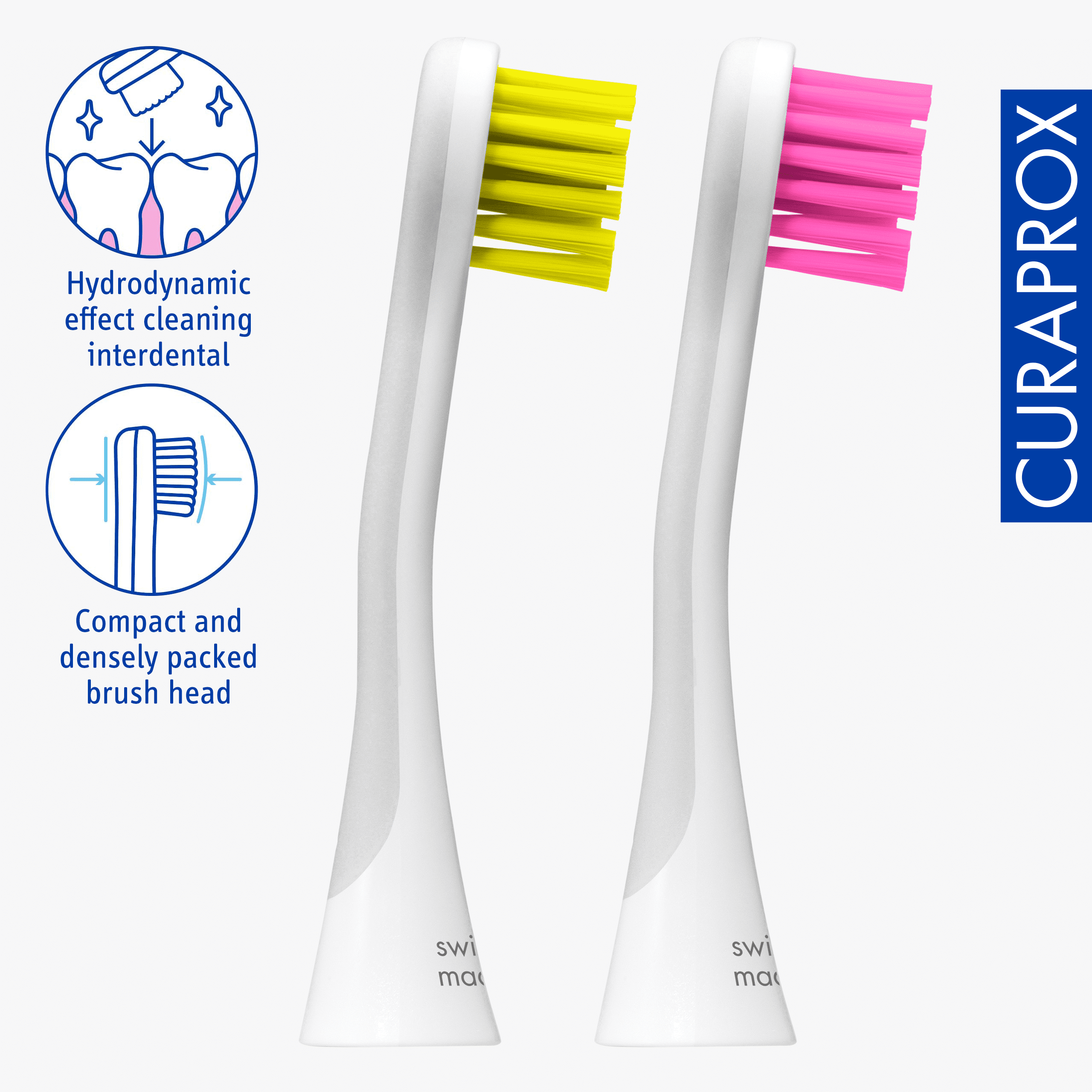 Curaprox Hydrosonic Sensitive Brush Head - Thumbnail 3
