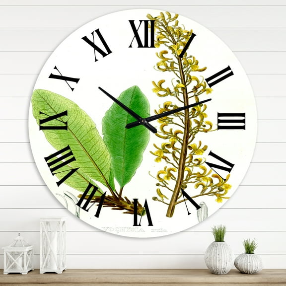 Designart 1 in Quartz Traditional Wall Clock