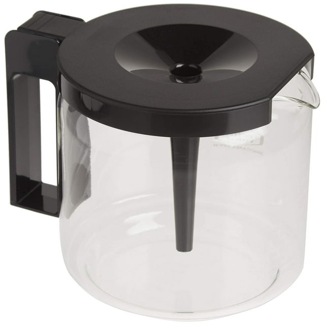 Technivorm 89830 Jarra de vidrio de 1,25 L, para cafeteras KBG, transparente/negro