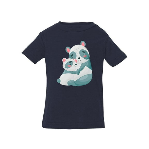 Panda Mom And Cub T-Shirt Infant -Image by Shutterstock,  6 Months
