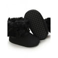 thumbnail image 3 of Topumt Baby Boys Girls Fleece Fur Knit Winter Warm Snow Boots Soft Sole Crib Shoes Booties for Newborn Infant Toddler, 3 of 7