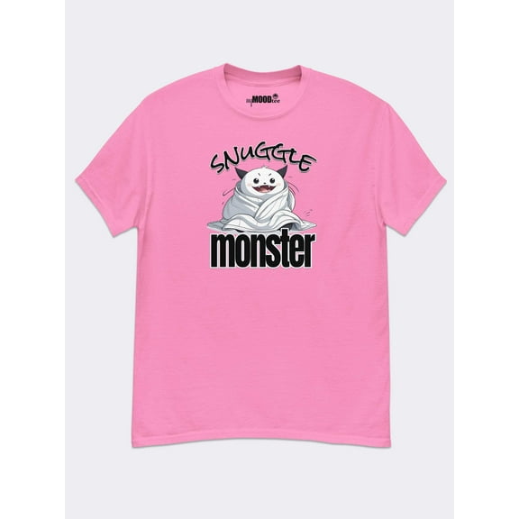 Snuggle Monster - Classic Tee - Fierce About Comfort, Deadly with Cuddles