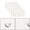 White-3, variant on Women's 3 x 5 Hooks Adjustable Brassiere 5 Pcs Bra Extender Eye Tape Strap Black-3 5