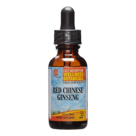 L A Naturals Le ginseng rouge chinois, 1 Oz