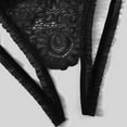 thumbnail image 6 of Sngxgn Lingerie for Women Lace Bodysuit V Neck Lingerie Nightgown(Black,M), 6 of 7