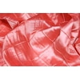 thumbnail image 1 of Pintuck 90"x90" square Table Overlay - Coral, 1 of 1