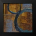 thumbnail image 2 of Greene, Taylor 20x20 Black Modern Framed Museum Art Print Titled - Azure Rings 2, 2 of 5