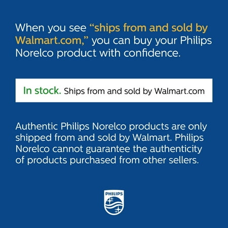 Philips Norelco Shaving Heads for Shaver Series 3000, 2000, 1000 and Click & Style, SH30/52 - Silver