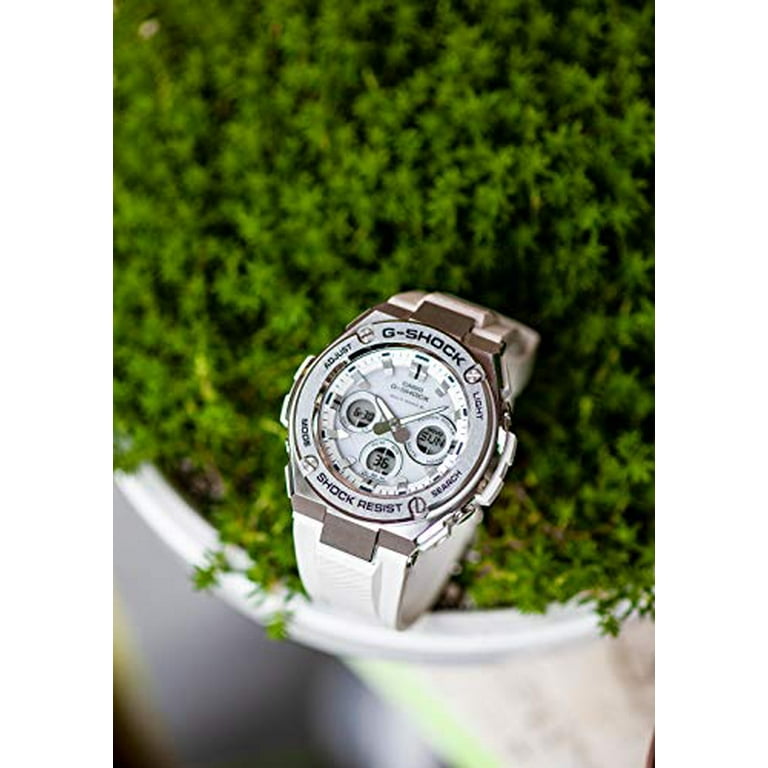 [Casio] Watches G-SHOCK G-STEEL Radio solar GST-W310-7AJF mens white  GST-W310-7AJF// Lcd
