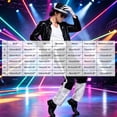 thumbnail image 2 of Popstar 𝗖ostume Men Sequin Jacket 80s Rock Jacket for and Themed Parties 80s outfit, 2 of 6